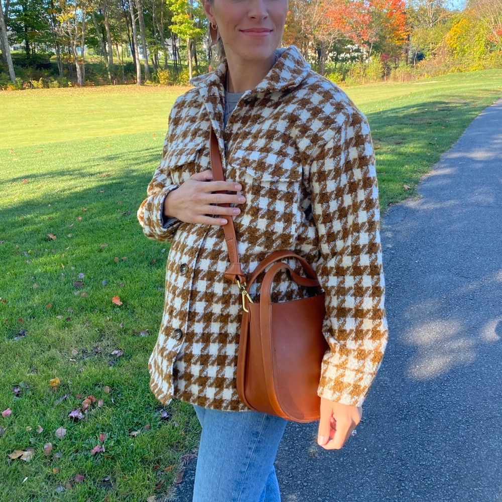 Houndstooth Shacket - image 1